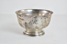 Load image into Gallery viewer, Sterling Silver Cartier Paul Revere Reproduction Footed Bowl H Monogram