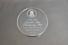 Load image into Gallery viewer, Sterling Silver 1950 The Franklin Mint Thanksgiving Plate