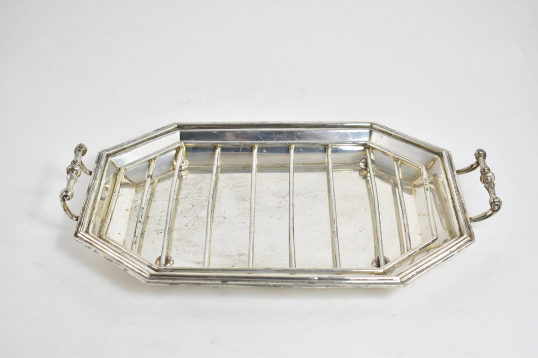 Sterling Silver 1932 London RP Cooling Rack Serving Tray