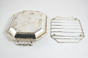 Sterling Silver 1932 London RP Cooling Rack Serving Tray