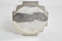 Load image into Gallery viewer, Sterling Silver Handwrought Mid Century Geometric Cotton Ball Vanity Box