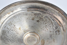 Load image into Gallery viewer, Sterling Silver Towle Enamel Pedestal Candy Nut Serving Dish Bowl