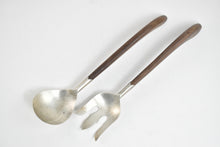 Load image into Gallery viewer, Sterling Silver R.J. Salad Serving Fork &amp; Spoon Set (2 pcs)