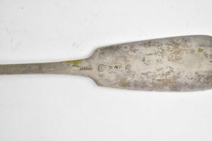 Sterling Silver Antique German Monogram Serving Spoon