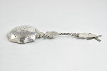 Load image into Gallery viewer, Sterling Silver Elaborate Dutch Village Scene Articulated Wind Mill Spoon