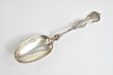 Load image into Gallery viewer, Sterling Silver Whiting Pompadour Pattern Ornate Berry Serving Spoon