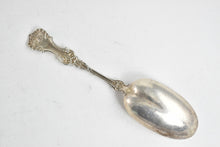 Load image into Gallery viewer, Sterling Silver Whiting Pompadour Pattern Ornate Berry Serving Spoon