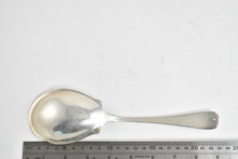 Load image into Gallery viewer, Sterling Silver Galt &amp; Bro Lipped Serving Spoon 9&quot;