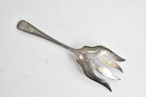 Sterling Silver Gorham Newcastle Pattern Salad Serving Fork