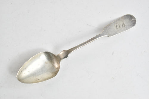 Coin Silver 1830s J Polhamus Flatware Serving Spoon