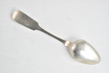 Load image into Gallery viewer, Coin Silver 1830s J Polhamus Flatware Serving Spoon