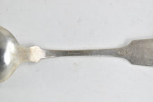 Load image into Gallery viewer, Coin Silver 1830s J Polhamus Flatware Serving Spoon