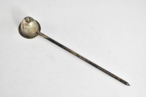 Coin Silver Antique Candle Snuffer 9.75"