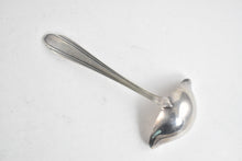 Load image into Gallery viewer, Sterling Silver Vintage Double Sided Gravy Soup Ladle 7&quot;