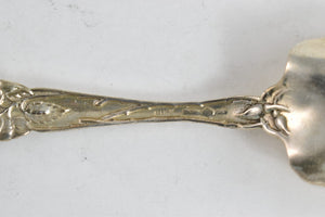 Sterling Silver Alvin Art Nouveau Bridal Rose Pattern Large Salad Fork