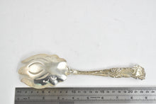 Load image into Gallery viewer, Sterling Silver Alvin Art Nouveau Bridal Rose Pattern Large Salad Fork