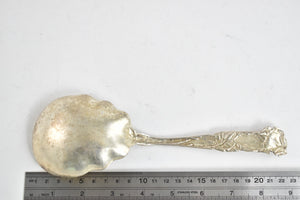 Sterling Silver Alvin Art Nouveau Bridal Rose Pattern Bon Bon Spoon