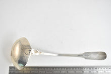 Load image into Gallery viewer, Coin Silver 1824-1846 Robert &amp; William Wilson Ladle Spoon 13.25&quot;