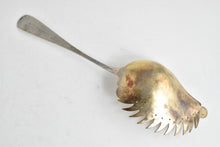 Load image into Gallery viewer, Sterling Silver Walsh &amp; Co Crane Scene Engraved Macaroni Server