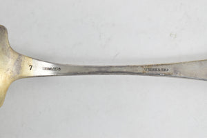 Sterling Silver Walsh & Co Crane Scene Engraved Macaroni Server