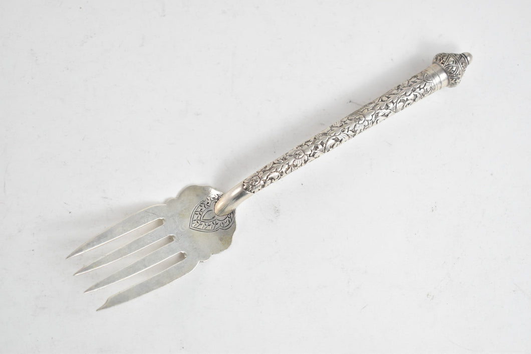 Sterling Silver Ornate Handle Eastern European 8.25