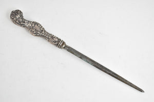 Sterling Silver Unger Bros Antique Knife Sharpener UNB2 Pattern