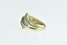 Load image into Gallery viewer, 10K 0.75 Ctw Diamond Channel Bypass Statement Ring Yellow Gold