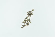 Load image into Gallery viewer, 14K Victorian Seed Pearl Flower Floral Ornate Pendant Yellow Gold