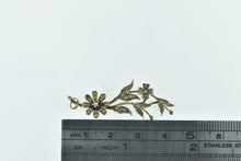 Load image into Gallery viewer, 14K Victorian Seed Pearl Flower Floral Ornate Pendant Yellow Gold