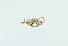 Load image into Gallery viewer, 14K Vintage Textured Fish Ocean Animal Charm/Pendant Yellow Gold