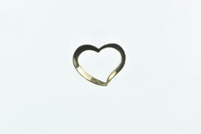 Load image into Gallery viewer, 14K Heart Love Symbol Vintage Romantic Charm/Pendant Yellow Gold