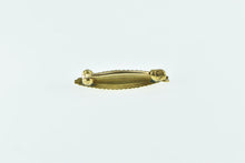 Load image into Gallery viewer, 14K Diamond Inset Vintage Navette Bar Pin/Brooch Yellow Gold