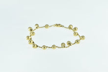 Load image into Gallery viewer, 18K Marco Bicego Jaipur Tear Drop Pebble Chain Bracelet 6.5&quot; Yellow Gold
