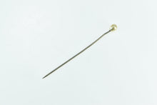 Load image into Gallery viewer, Gold Filled Pearl Wedding Victorian Boutonnière Stick Pin