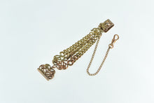 Load image into Gallery viewer, Gold Filled Elaborate Chain Pocket Watch Chain Fob