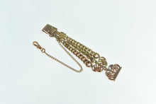 Load image into Gallery viewer, Gold Filled Elaborate Chain Pocket Watch Chain Fob