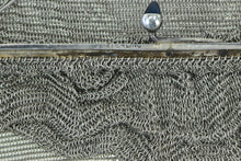 Load image into Gallery viewer, Sterling Silver Binder Bros. Inc. Sapphire Mesh Purse Hand Bag
