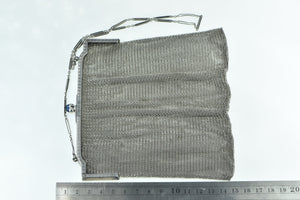 Sterling Silver Binder Bros. Inc. Sapphire Mesh Purse Hand Bag
