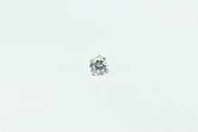 Load image into Gallery viewer, 14K Round Solitaire Classic Vintage Stud Single Earring Yellow Gold