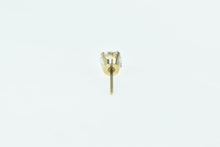 Load image into Gallery viewer, 14K Round Solitaire Classic Vintage Stud Single Earring Yellow Gold