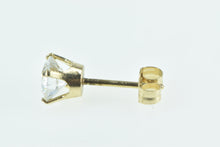 Load image into Gallery viewer, 14K Round Solitaire Classic Vintage Stud Single Earring Yellow Gold