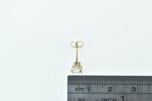 Load image into Gallery viewer, 14K Round Solitaire Classic Vintage Stud Single Earring Yellow Gold