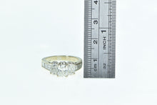 Load image into Gallery viewer, 14K 3.10 Ctw Radiant Cut Diamond Engagement Ring White Gold