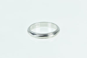 Platinum 4.25mm Men's Classic Wedding Band Ring
