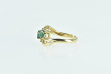 Load image into Gallery viewer, 14K 1.01 Ctw Oval Emerald Diamond Statement Ring Yellow Gold