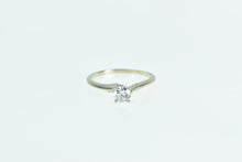 Load image into Gallery viewer, 14K 0.47 Ct Classic Round Diamond Engagement Ring White Gold