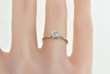 Load image into Gallery viewer, 14K 0.47 Ct Classic Round Diamond Engagement Ring White Gold