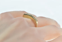 Load image into Gallery viewer, 14K 1.18 Ctw Trillion Sapphire Diamond Bypass Ring Yellow Gold