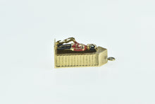 Load image into Gallery viewer, 9K 3D Enamel London Kings Guard Tower of London Charm/Pendant Yellow Gold
