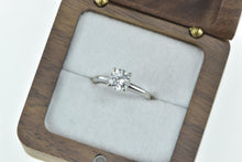 Load image into Gallery viewer, 14K 1.00 Ct Diamond Classic Solitaire Engagement Ring White Gold